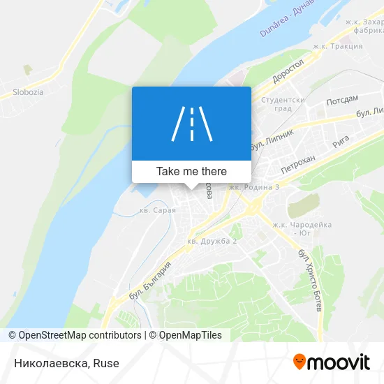 Карта Николаевска