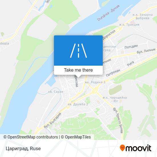 Цариград map