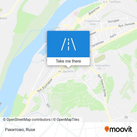 Карта Ракитово