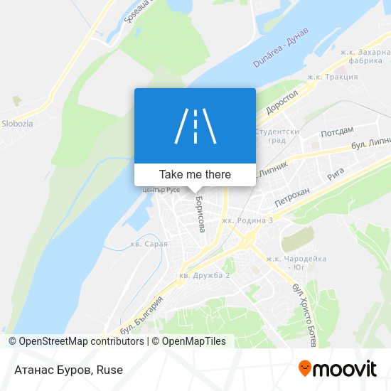 Карта Атанас Буров