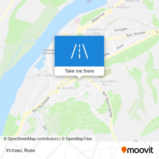 Устово map