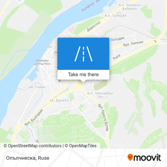 Карта Опълчнеска