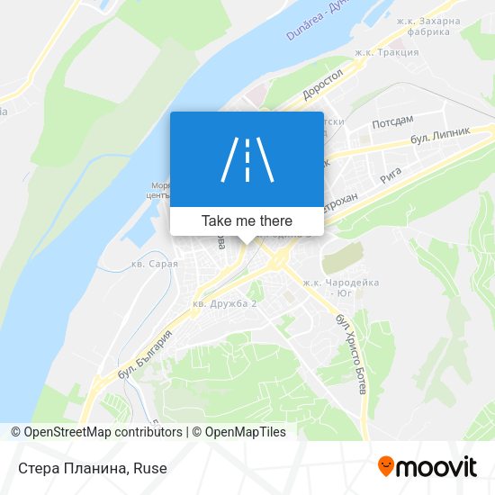 Стера Планина map