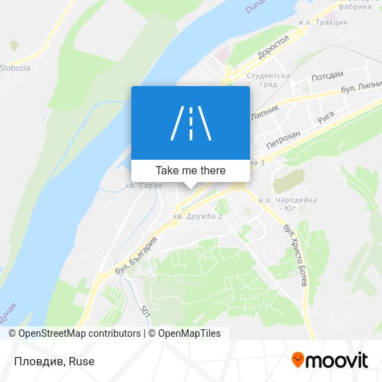 Пловдив map