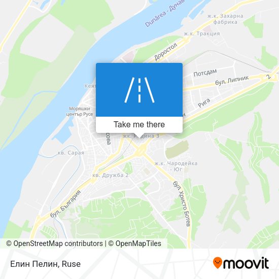 Елин Пелин map