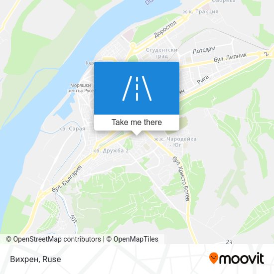 Вихрен map