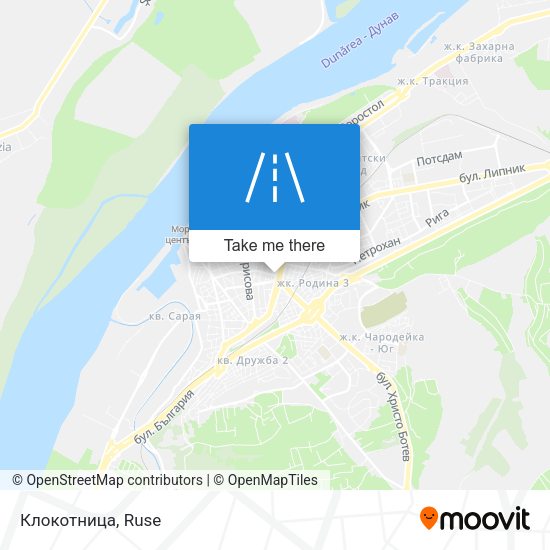 Клокотница map