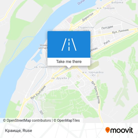 Карта Краище