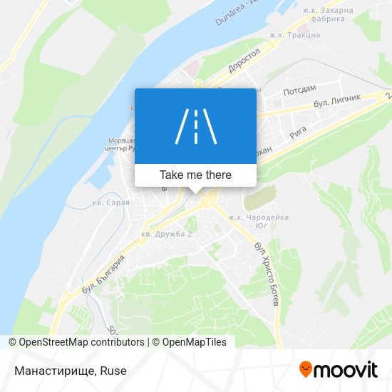 Карта Манастирище