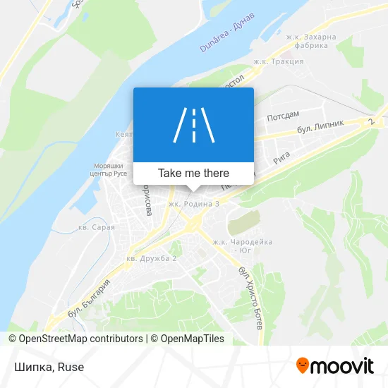 Карта Шипка