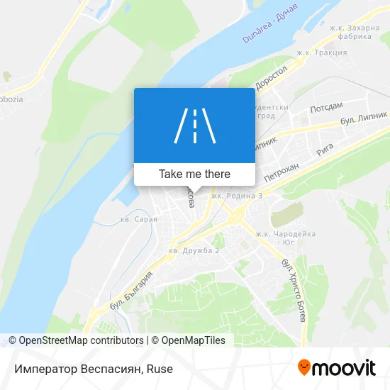 Карта Император Веспасиян