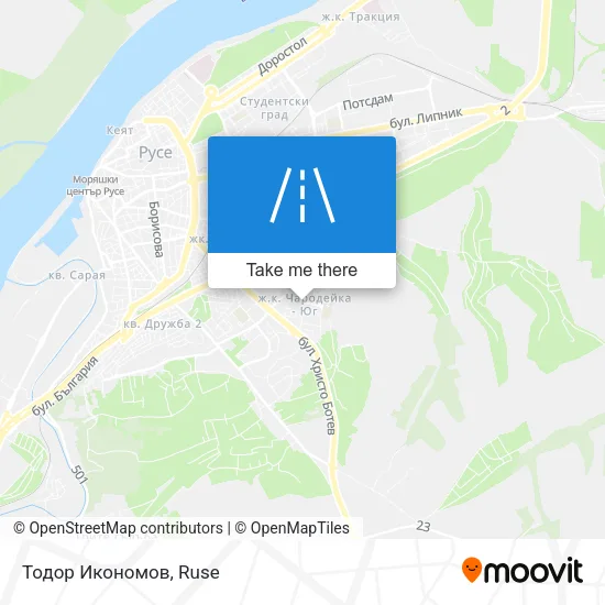 Карта Тодор Икономов