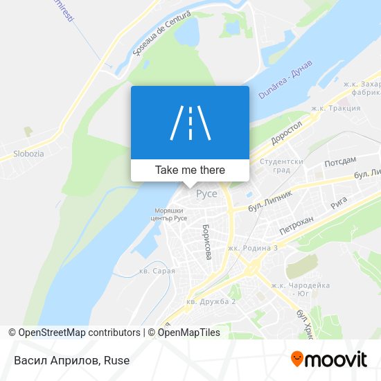 Карта Васил Априлов