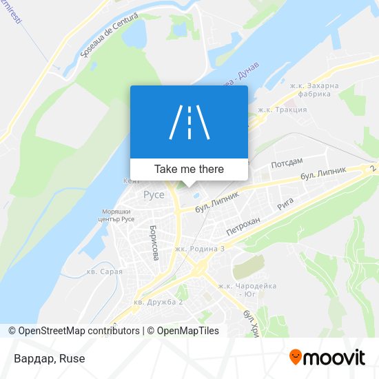 Вардар map