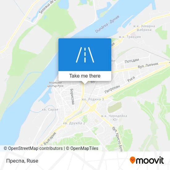 Карта Преспа