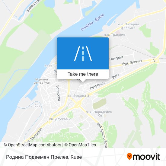 Родина Подземен Прелез map