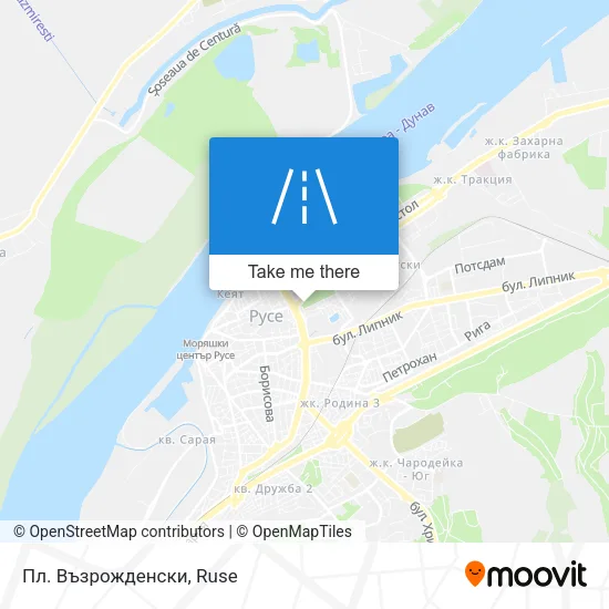 Карта Пл. Възрожденски