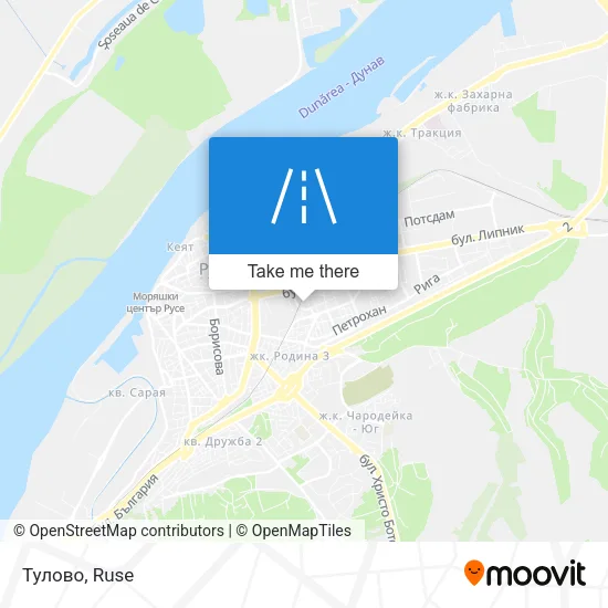 Карта Тулово