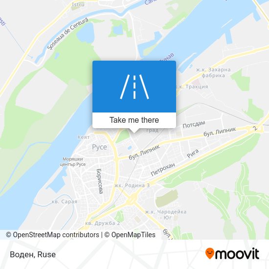 Воден map