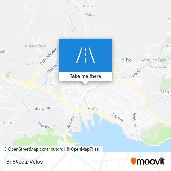 Βηθλεέμ map