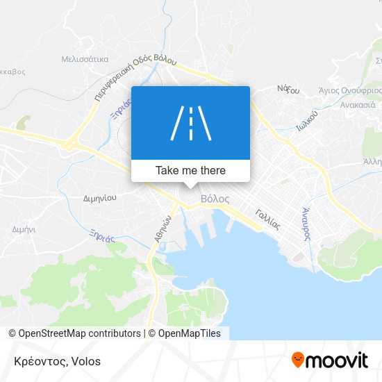 Κρέοντος map