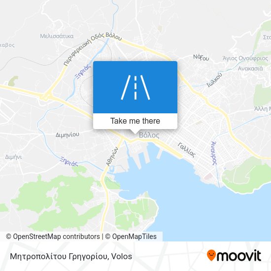 Μητροπολίτου Γρηγορίου map