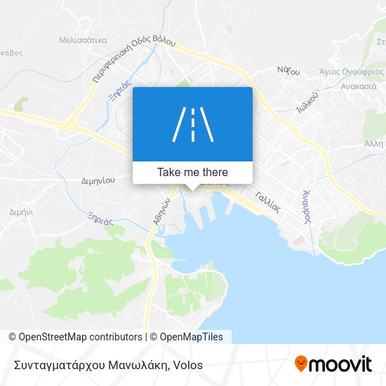 Συνταγματάρχου Μανωλάκη map
