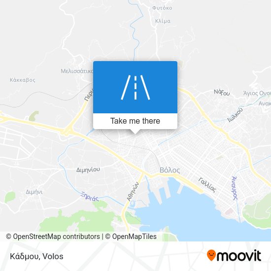 Κάδμου map