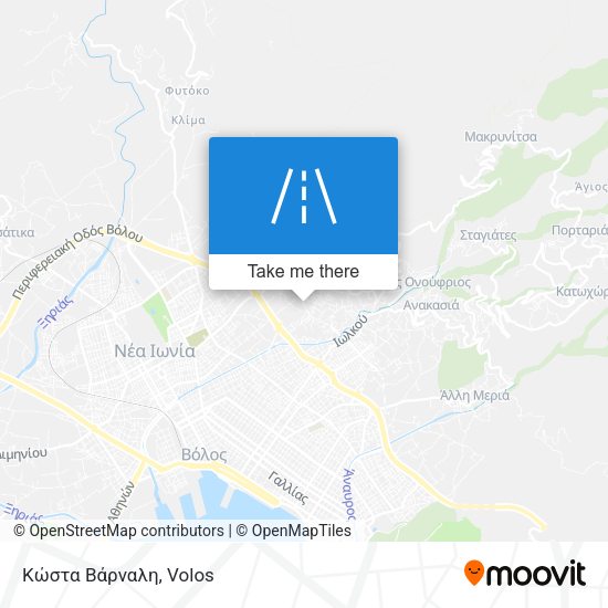 Κώστα Βάρναλη map
