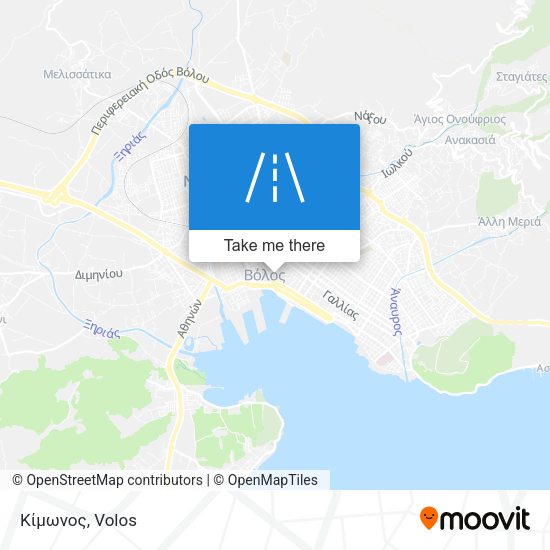 Κίμωνος map