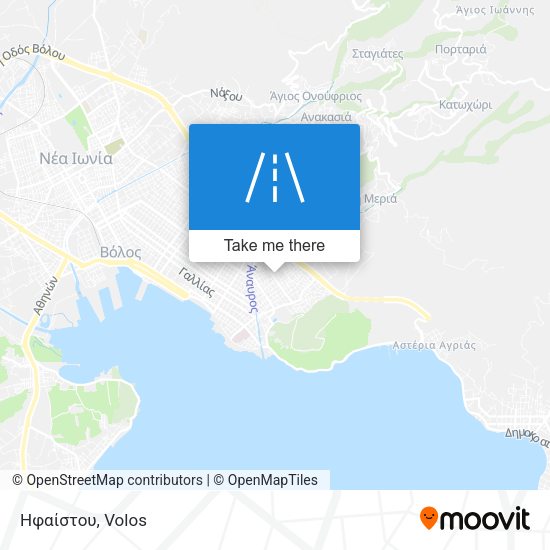 Ηφαίστου map