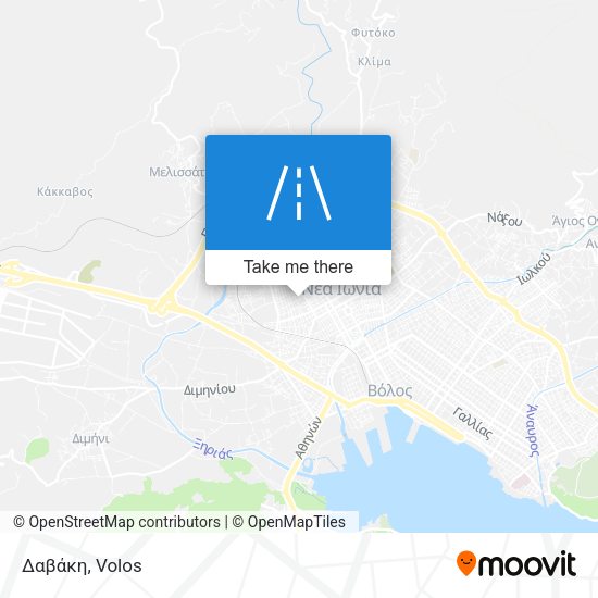 Δαβάκη map