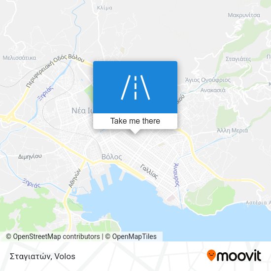 Σταγιατών map