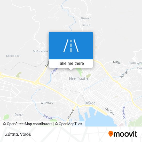 Ζάππα map