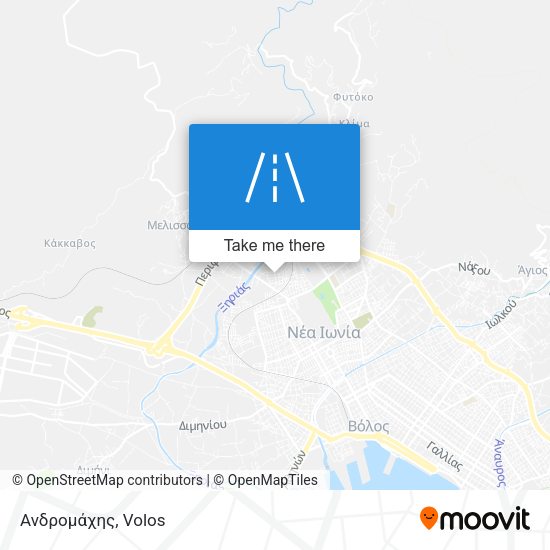 Ανδρομάχης map