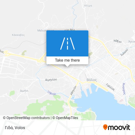 Γιδά map