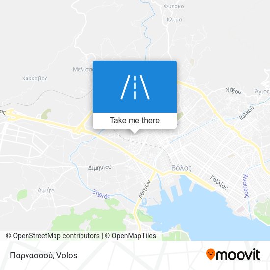 Παρνασσού map