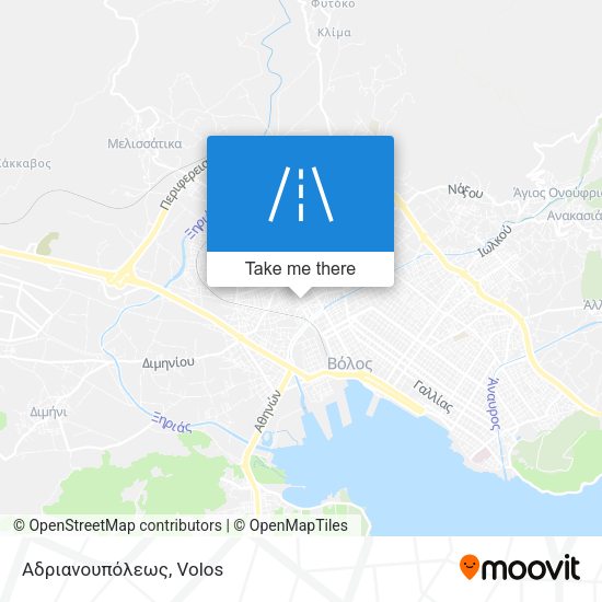 Αδριανουπόλεως map