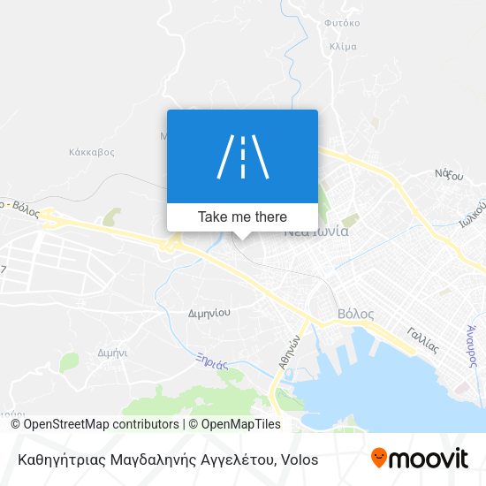 Καθηγήτριας Μαγδαληνής Αγγελέτου map