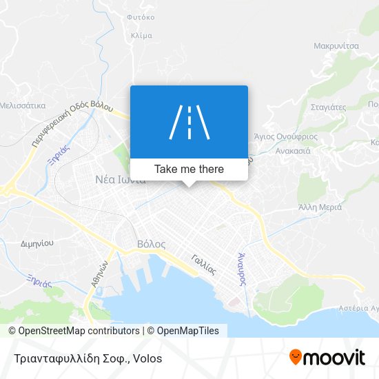 Τριανταφυλλίδη Σοφ. map