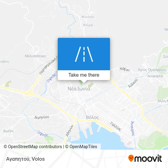 Αγαπητού map
