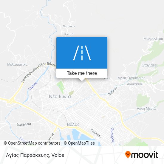 Αγίας Παρασκευής map