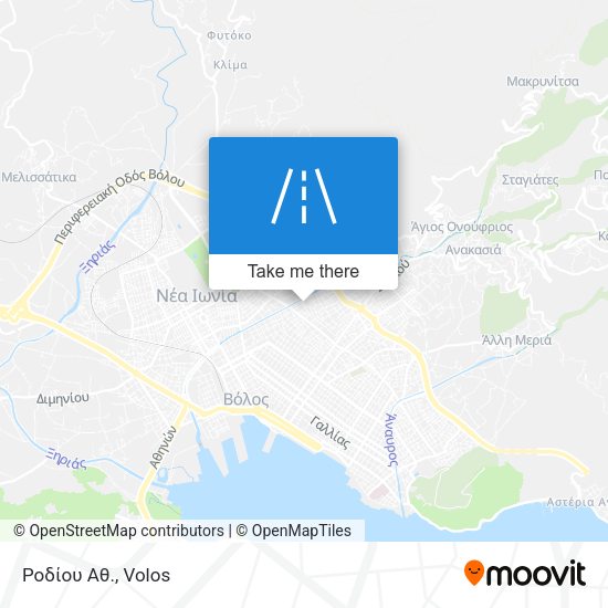 Ροδίου Αθ. map