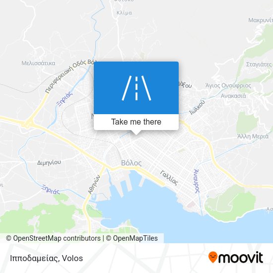 Ιπποδαμείας map