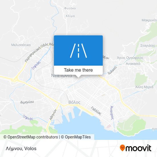 Λήμνου map