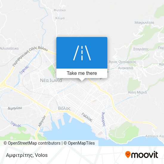 Αμφιτρίτης map