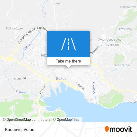 Βασσάνη map