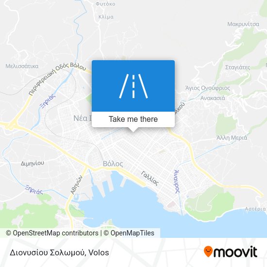 Διονυσίου Σολωμού map
