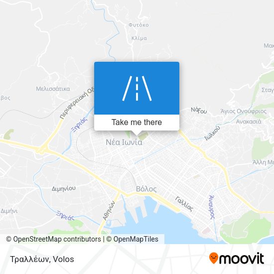 Τραλλέων map