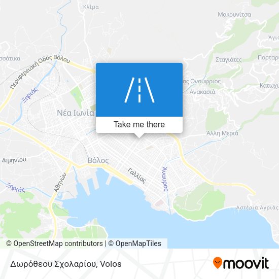 Δωρόθεου Σχολαρίου map